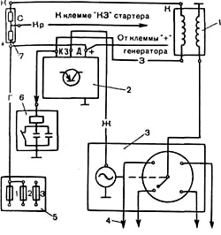 Схема зажигания уаз 469 старого образца подключения замка